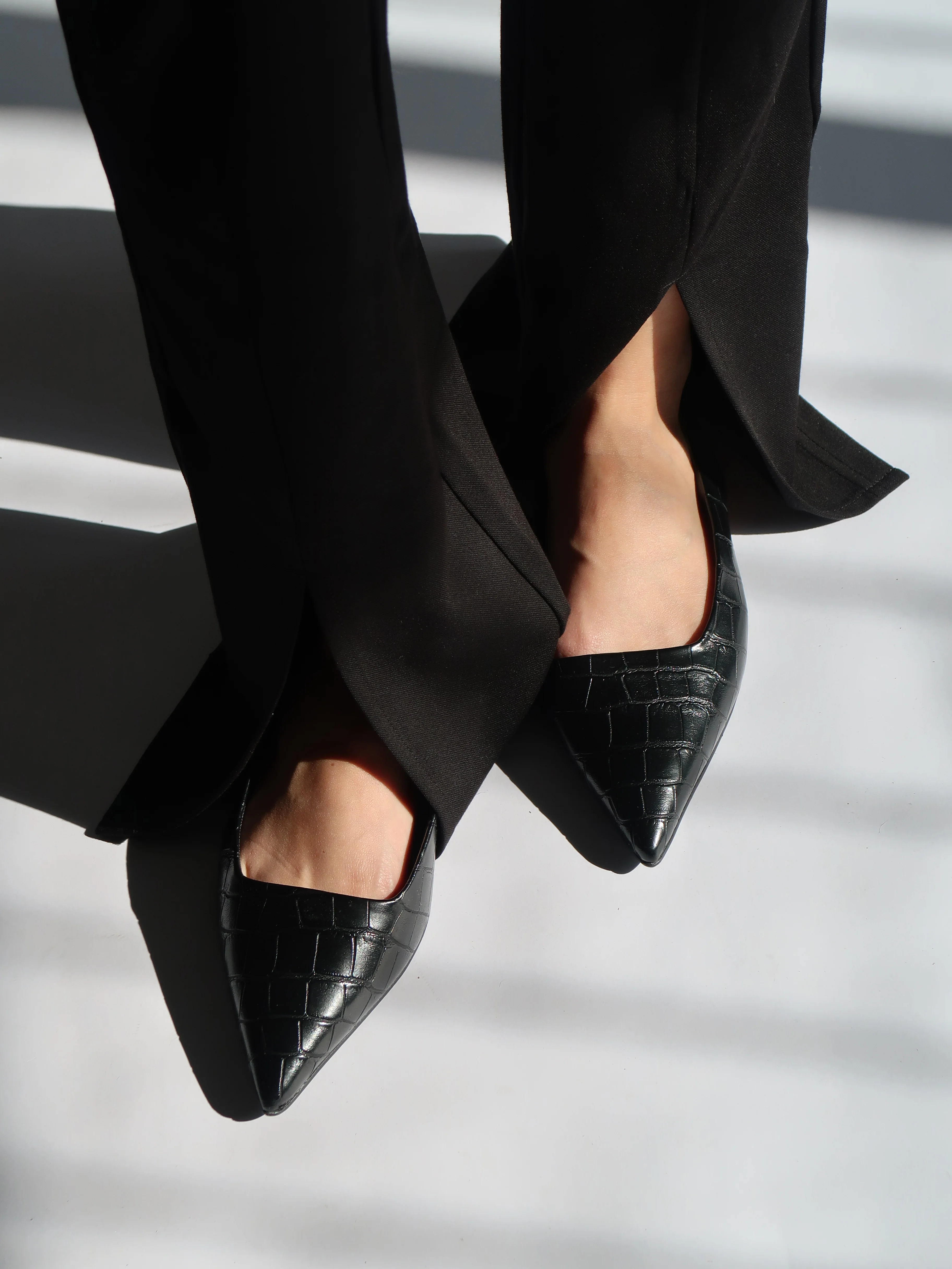 Amala Black Croco