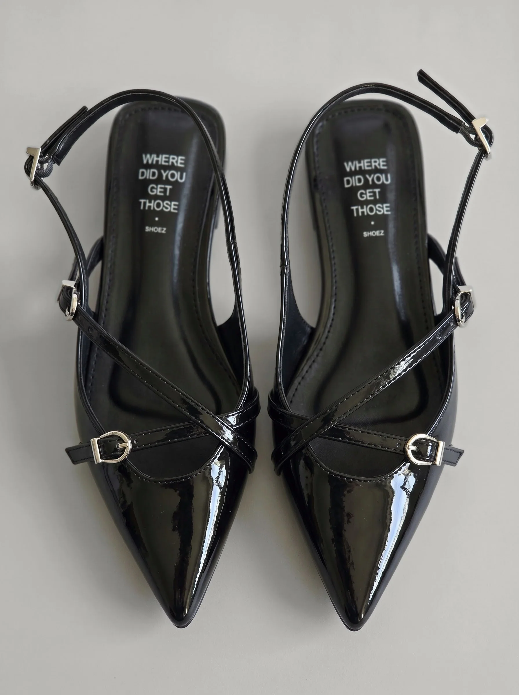 Darcy Black Pantent - Image 2