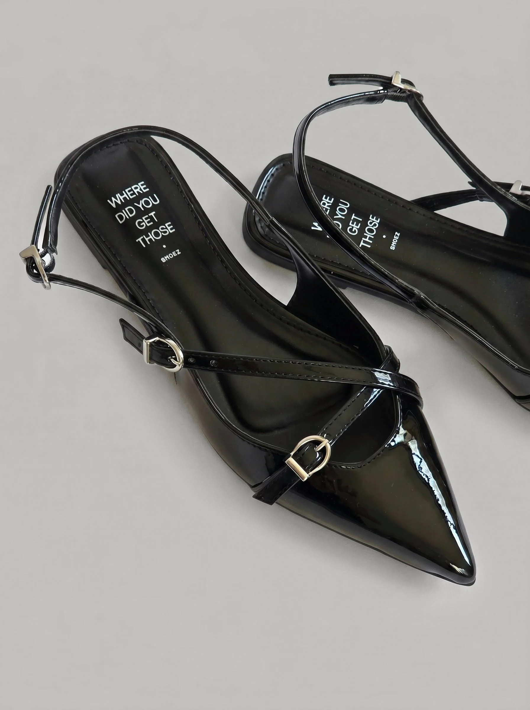 Darcy Black Pantent - Image 3